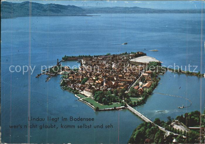 Lindau Bodensee Fliegeraufnahme