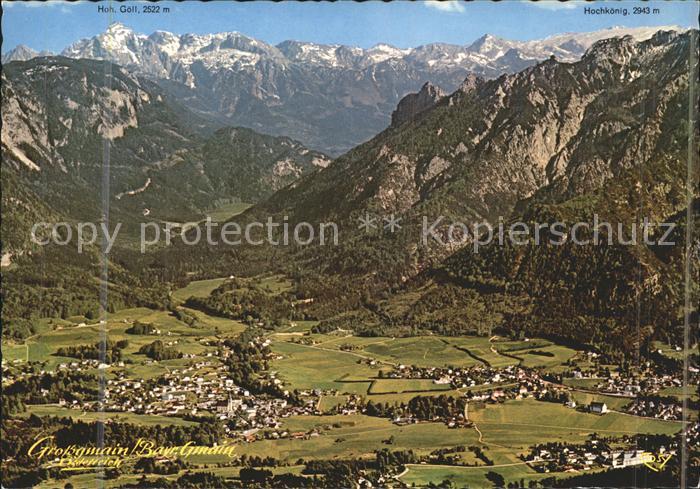 Grossgmain Panorama Luft und Kneippkurort Alpen