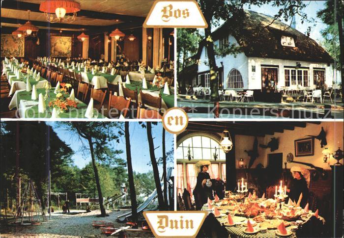 Udenhout Hotel Cafe Rotisserie Bos en Duin Speisesaal Spielplatz