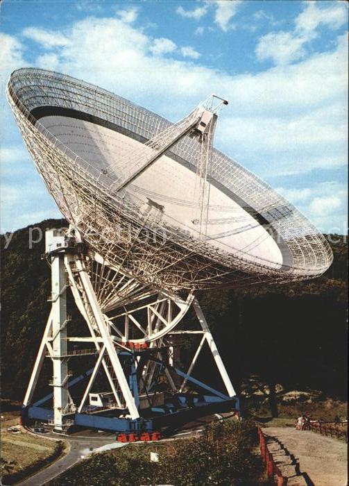Effelsberg Groesstes schwenkbares Radioteleskop der Welt