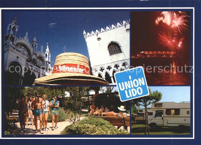 Cavallino-Treporti Union Lido Camping Caravaning Hotel Bungalow Feuerwerk