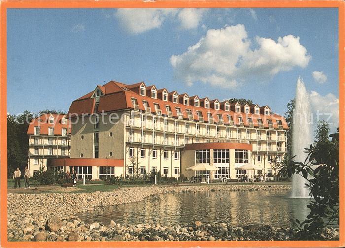 Bernau Berlin Brandenburg Klinik Einweihung Oktober 1991 Fontaene