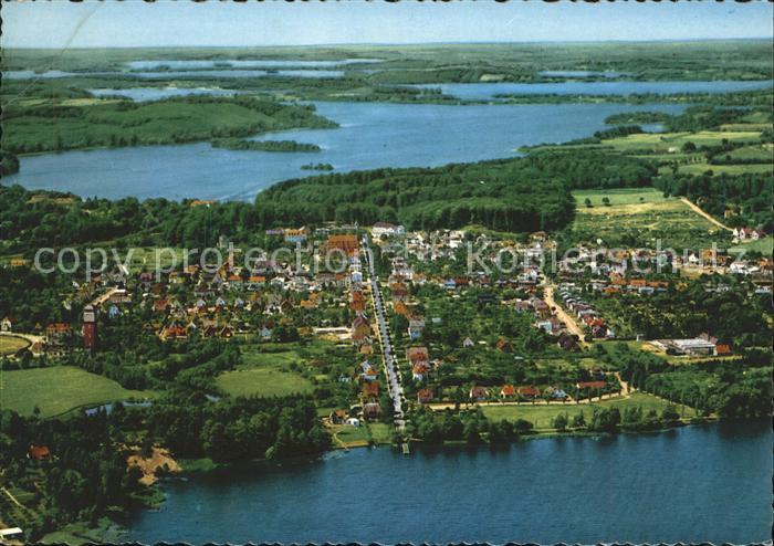 Malente-Gremsmuehlen Luftkurort Kneippheilbad Holsteinische Schweiz Fliegeraufna