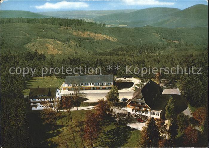 BADEN-BADEN BW Hoehenhotel Rote Lache Fliegeraufnahme