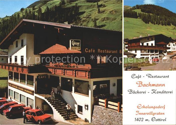 Innervillgraten Cafe Restaurant Bachmann