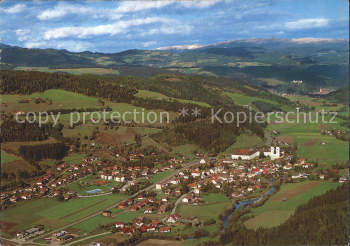 Gurk Dom zu Gurk Salvatorianerkolleg Fliegeraufnahme