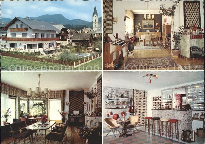 Bad Mitterndorf Haus Zeuschner Gastraum Empfang Bar