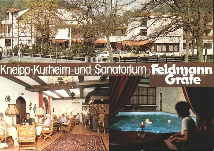 Bad Lauterberg Kneipp Kurheim Sanatorium Feldmann Graefe Hallenbad