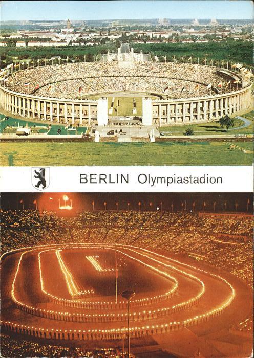 BERLIN CITY Olympiastadion Wappen