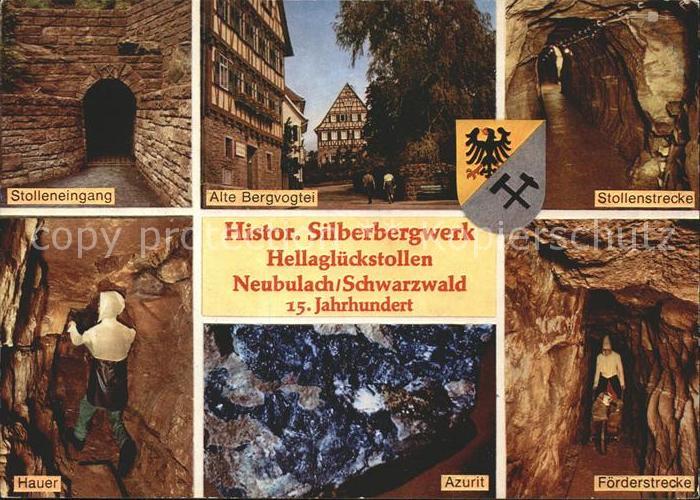 Neubulach Historisches Silberbergwerk Stollen Bergvogtei Wappen