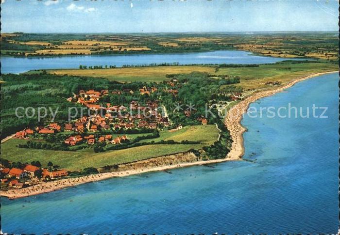 Hohwacht Ostsee Fliegeraufnahme