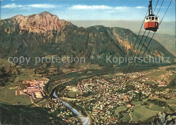 Bad Reichenhall Predigtstuhlbahn Seilbahn Hochstaufen Alpenpanorama