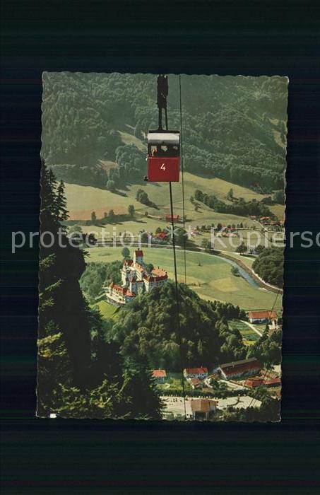 Aschau Chiemgau Kampenwandbahn Seilbahn Schloss Hohenaschau