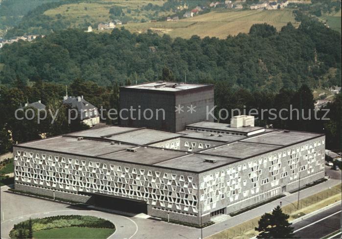 LUXEMBOURG  Luxemburg Vue aerienne Square Robert Schumans Theatre municipal