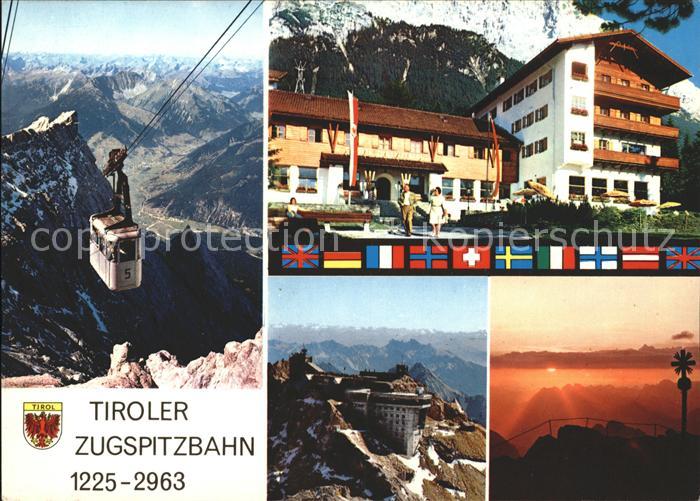 Ehrwald Tirol Tiroler Zugspitzbahn Alpenhotel Gipfelhotel Panorama-Restaurant