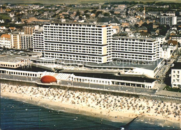 Westerland Sylt Kurzentrum Fliegeraufnahme