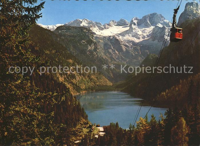 Hoher Dachstein Gosaukamm-Seilbahn Gosau-See