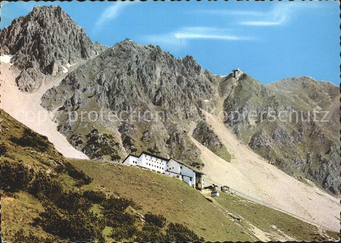 Innsbruck Nordkettenbahn Station Seegrube Bergstation