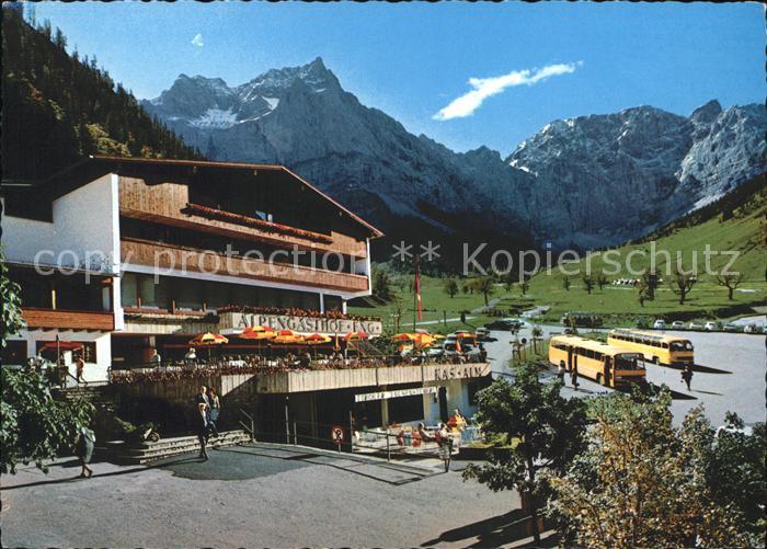 Hinterriss Tirol Alpengasthof Eng Grosse Ahornboden Karwendel