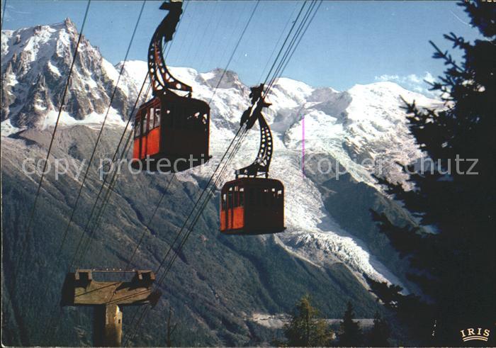 Chamonix Aiguille du Midi Mont-Blanc Seilbahn