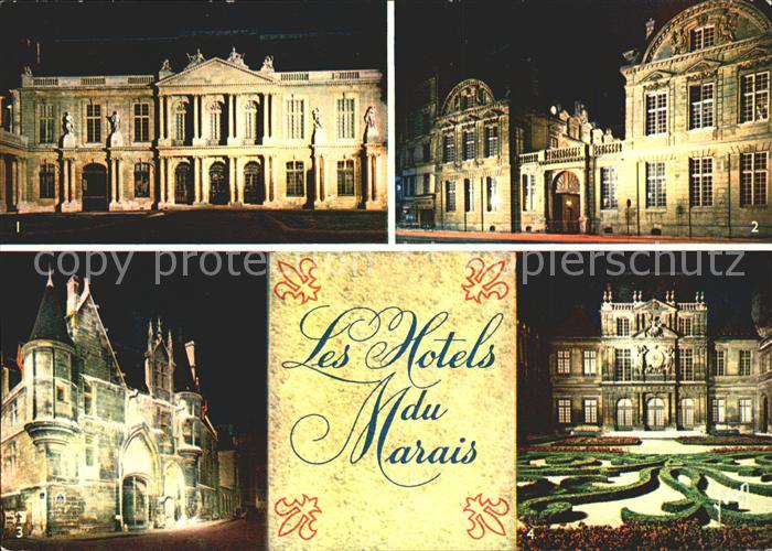 Paris Les Hotels du Marais Hotel de Soubise Hotel de Bethune-Sully Hotel de Sens