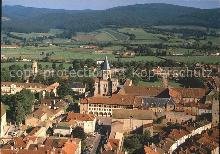 Cluny Vue aerienne Abbay Ecole Nationale superieure d ingenieurs