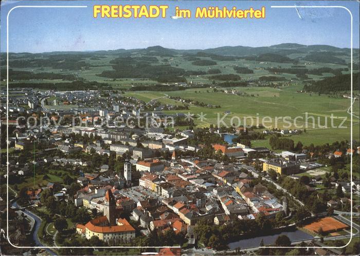 Freistadt Muehlviertel Fliegeraufnahme
