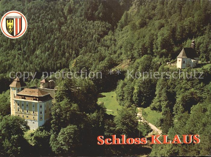 Klaus Pyhrnbahn Schloss Klaus Fliegeraufnahme