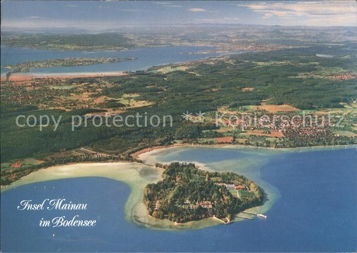 Insel Mainau Fliegeraufnahme