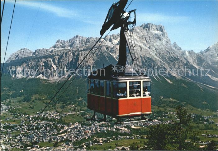 Cortina d Ampezzo Funivia La Freccia nel Cielo Seilbahn