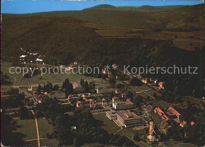 Bad Brueckenau Kurpark Fliegeraufnahme