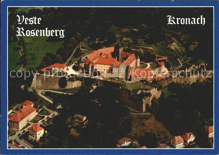 Kronach Oberfranken Veste Rosenberg