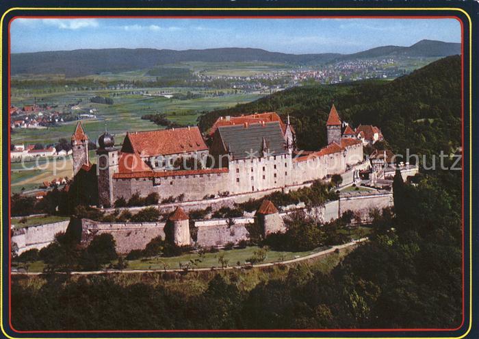 Coburg Bayern Veste Coburg Fliegeraufnahme