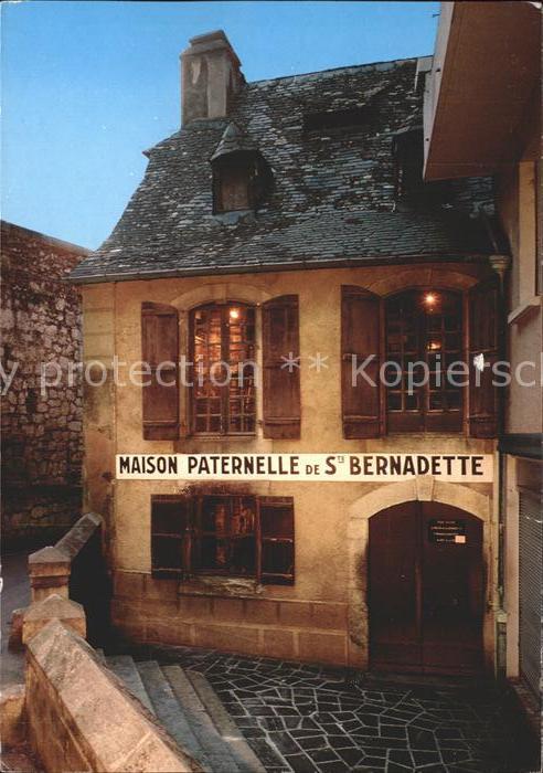 Lourdes Hautes Pyrenees Maison Paternelle Ste-Bernadette Soubirous