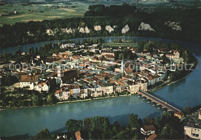 Wasserburg Inn Fliegeraufnahme