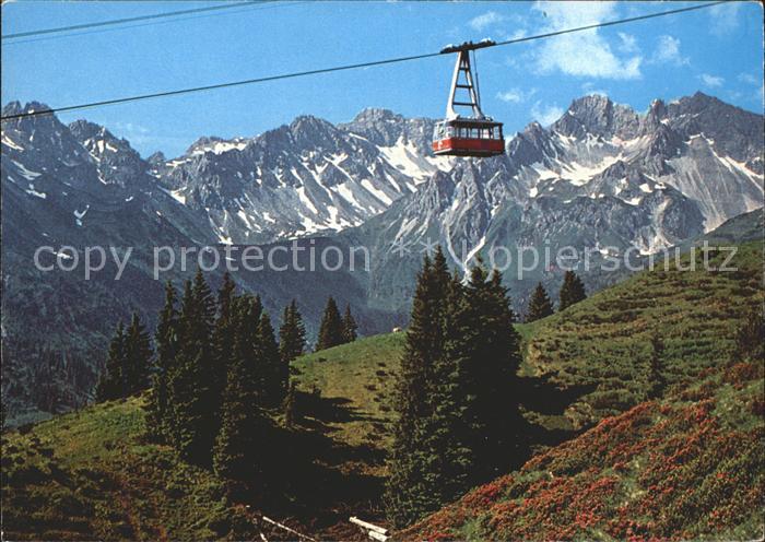 Oberstdorf Birgsautal Fellhorn-Seilbahn