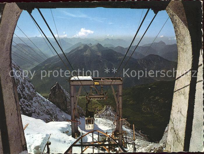 Ehrwald Tirol Tiroler Zugspitzbahn Seilbahn Bergstation