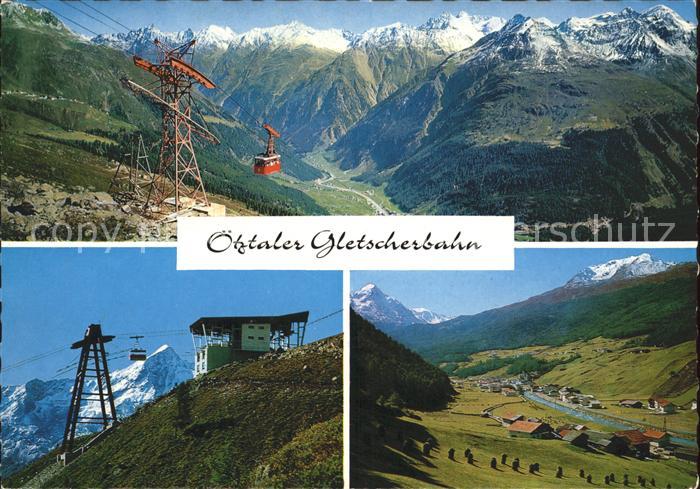 Soelden oetztal Seilbahn Mittelstation Nederkogl Gaislachkogel