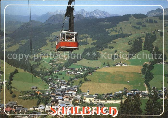 Saalbach-Hinterglemm Seilbahn Schattberg