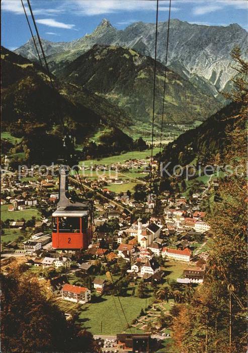 Schruns Vorarlberg Hochjoch-Seilbahn Zimba