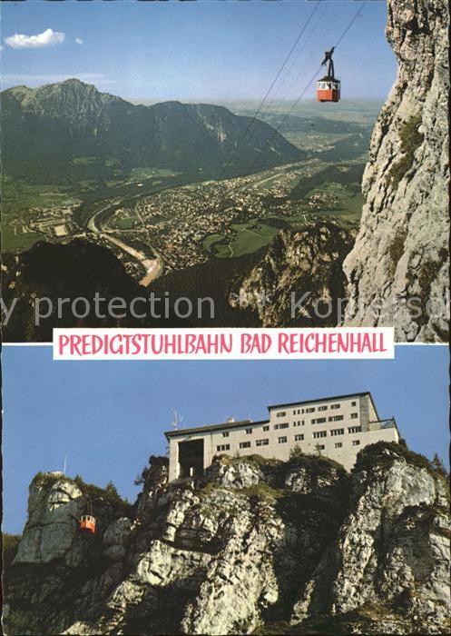 Bad Reichenhall Predigtstuhl-Seilbahn Berghotel Gipfelstation