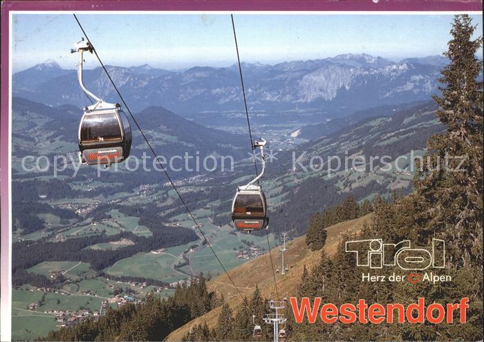 Westendorf Tirol Alpenrosen-Seilbahn