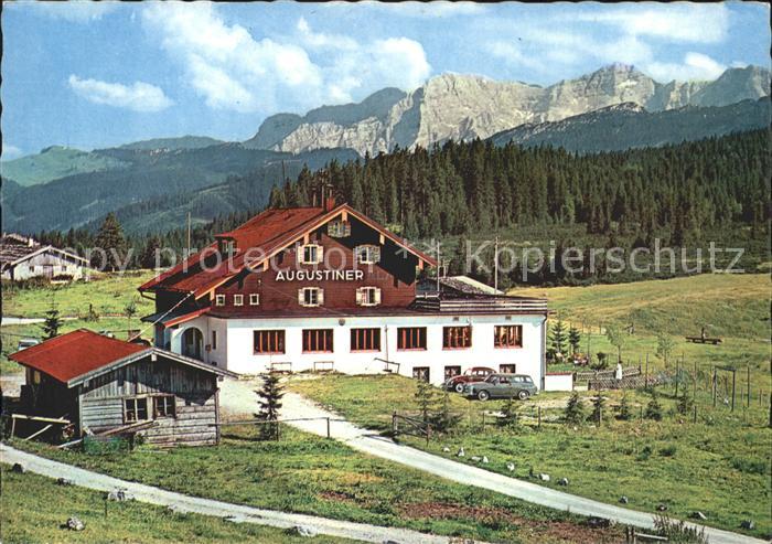Reit Winkl Augustiner Alm Winkelmoos Loferer Steinberge Sommerpanorama