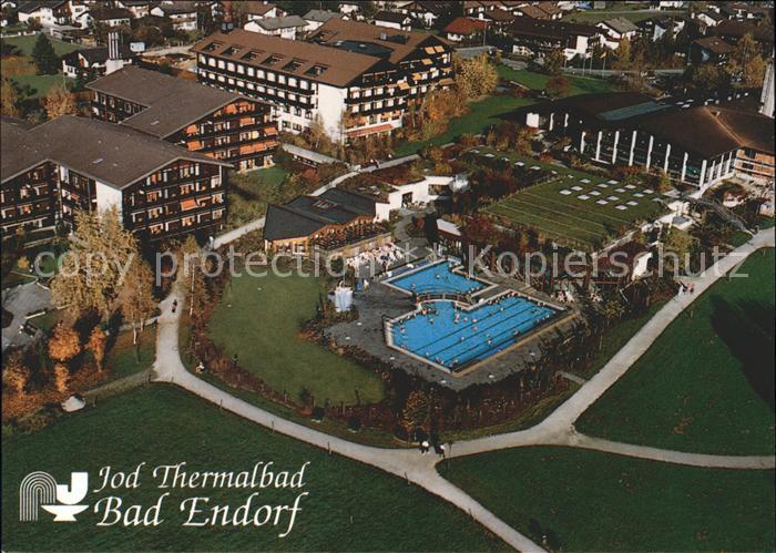 Bad Endorf Jod Thermalbad Fliegeraufnahme