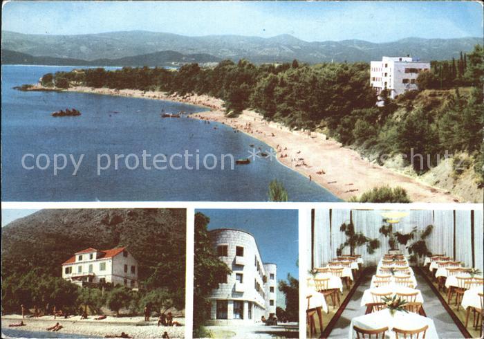 Orebic Hotel Rivijera Restaurant Strand Panorama
