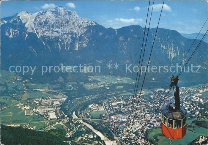 Bad Reichenhall Predigtstuhlbahn Bergbahn Hochstaufen Chiemgauer Alpen