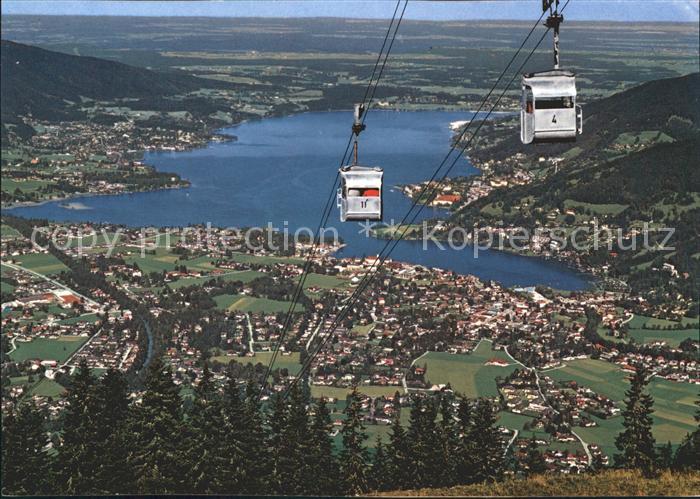 Tegernsee Bayern Wallbergbahn Bergbahn Talblick Bad Wiessee Gmund