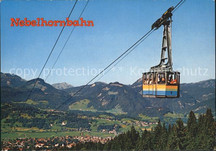 Oberstdorf Nebelhornbahn Bergbahn Kurort Wintersportplatz Alpenpanorama
