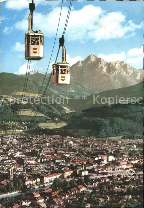 Innsbruck mit Nordkettenbahn gegen Serles