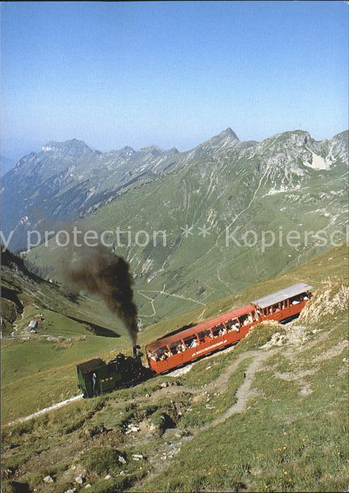 Bergbahn Brienz Rothorn Bahn Dampfzahnradbahn Berner Alpen